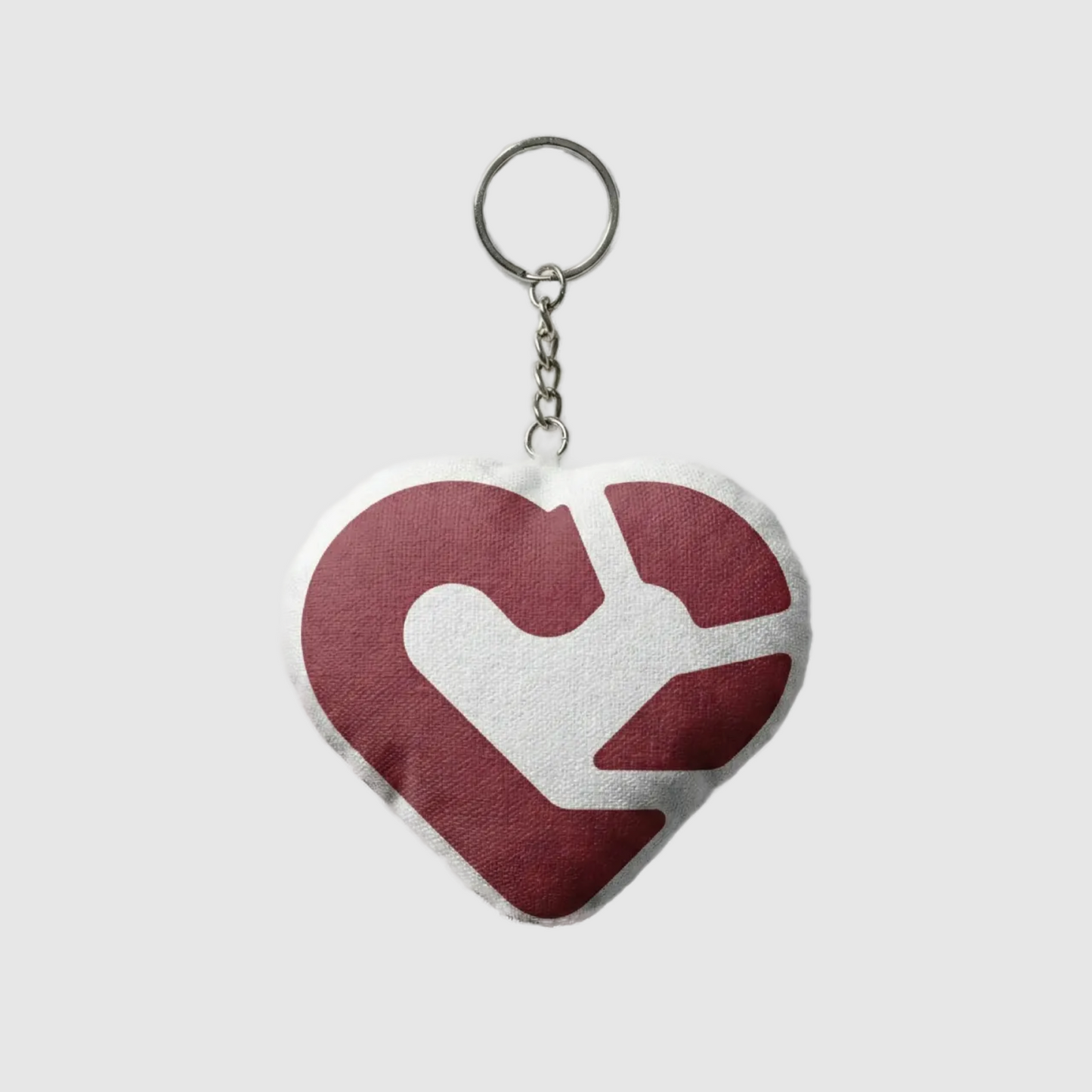 Canes Plush Keychain