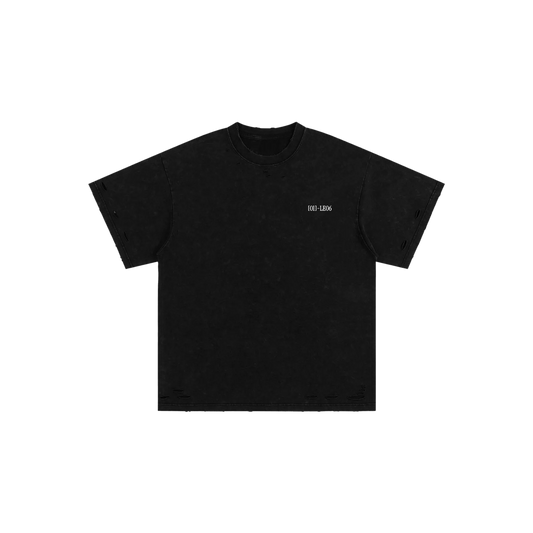 [01] Washed Frayed T-Shirt